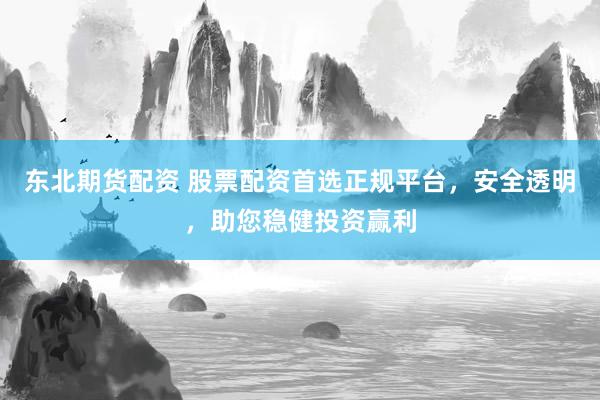 东北期货配资 股票配资首选正规平台，安全透明，助您稳健投资赢利
