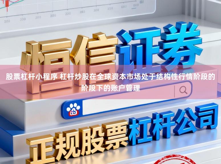 股票杠杆小程序 杠杆炒股在全球资本市场处于结构性行情阶段的阶段下的账户管理