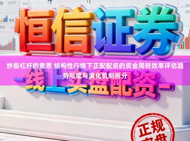 炒股杠杆的意思 结构性行情下正配配资的资金周转效率评估趋势形成与演化机制拆分