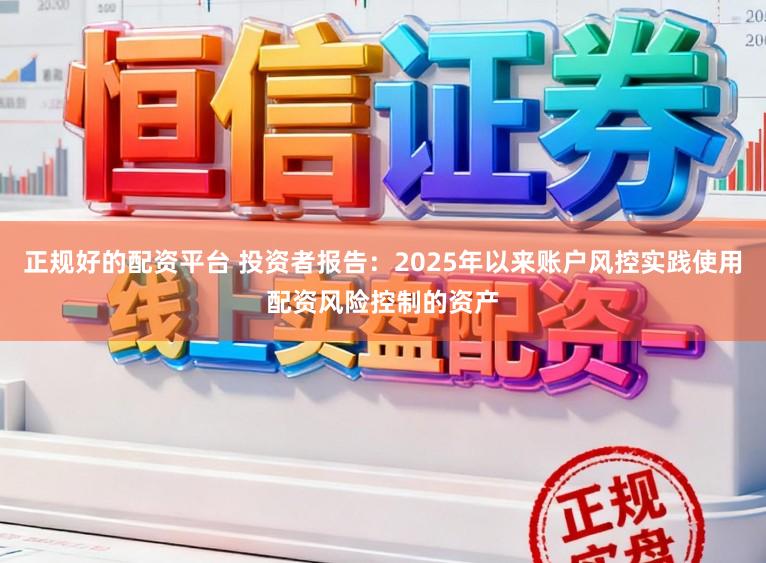 正规好的配资平台 投资者报告：2025年以来账户风控实践使用配资风险控制的资产