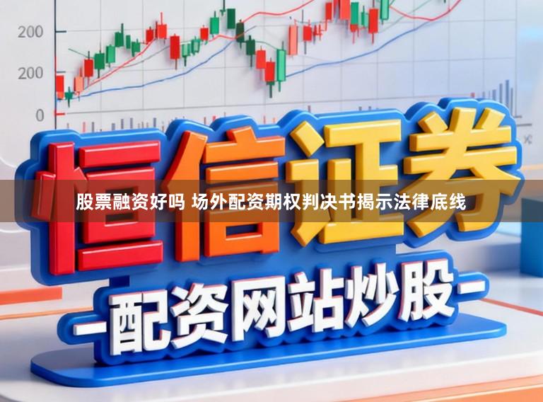 股票融资好吗 场外配资期权判决书揭示法律底线
